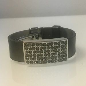 Swarovski Black and Silver Bracelet
